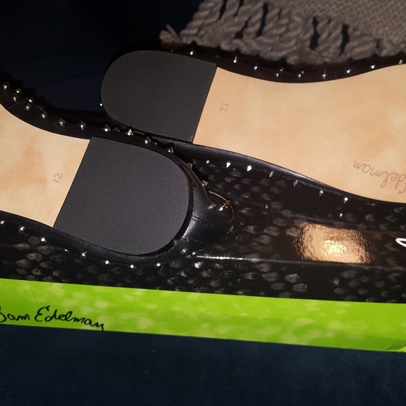 (SOLD) Sam Edelman Black Fanley Ballet Flats - Picture 7 of 8